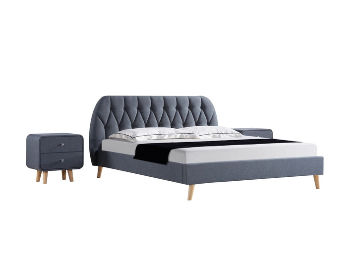 Luxe Fabric Bed Frame King / Queen
