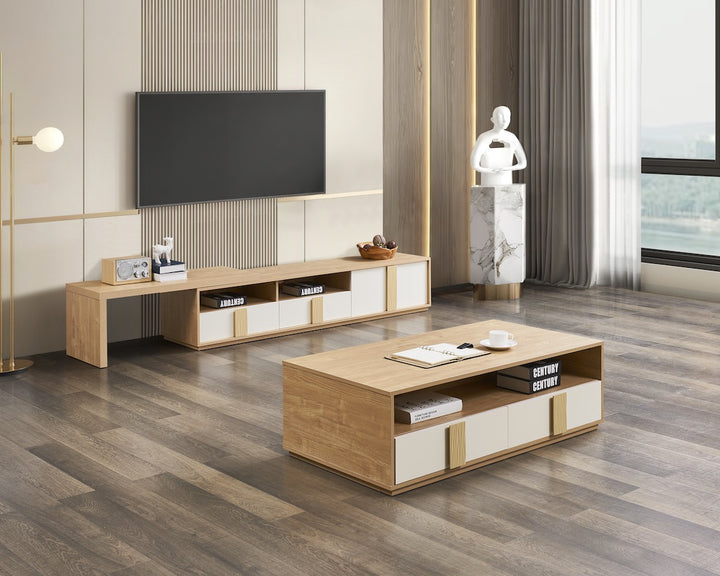 Clifton Coffee Table & TV Unit Combo Deal