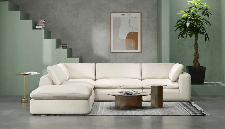 Modern Design 5 Seater Corner Fabric Lounge Suite