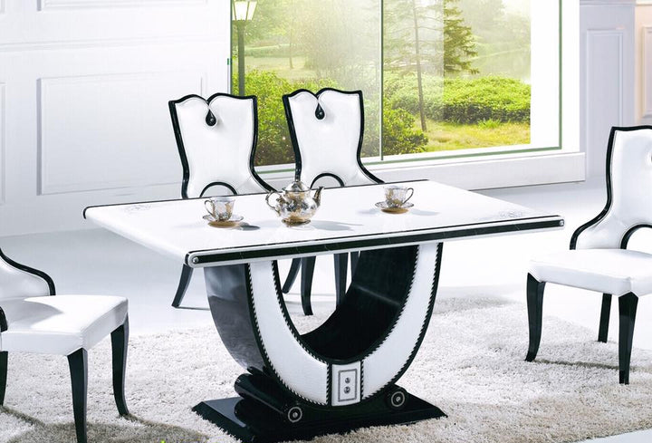 Harper Marble Dining Table- Floor clearance