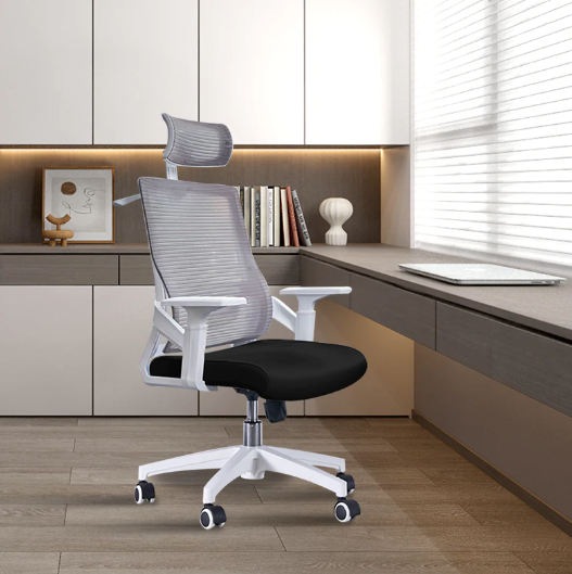 Macy Adjustable Office Chair With Coat Hanger