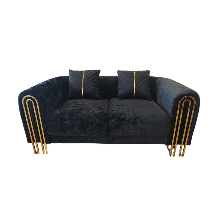 Bellevue Luxe Fabric Sofa Set