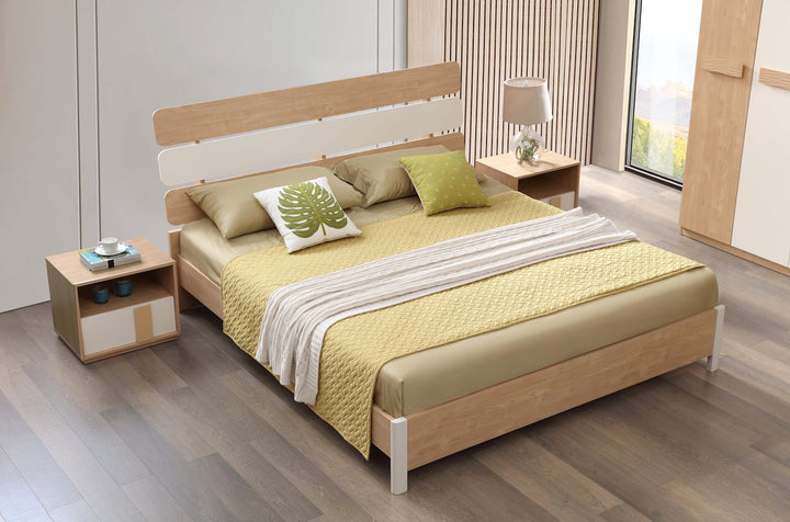 Clifton Queen Bed Frame & 2 Bedside Tables Combo