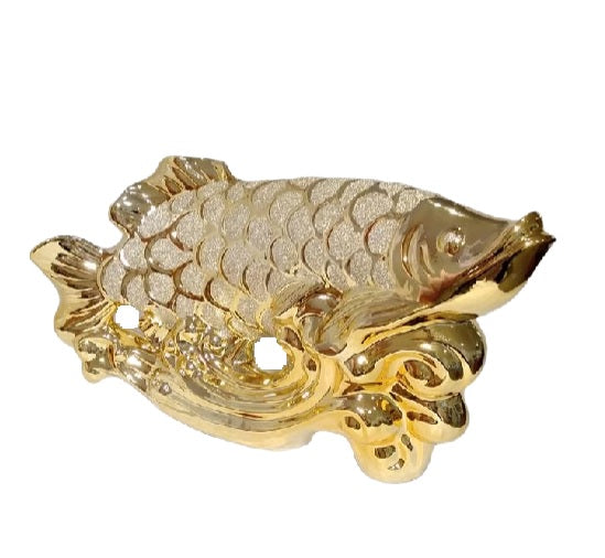 Fish Ornament - Golden