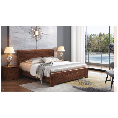 Lincoln Solid timber Queen Bed Frame