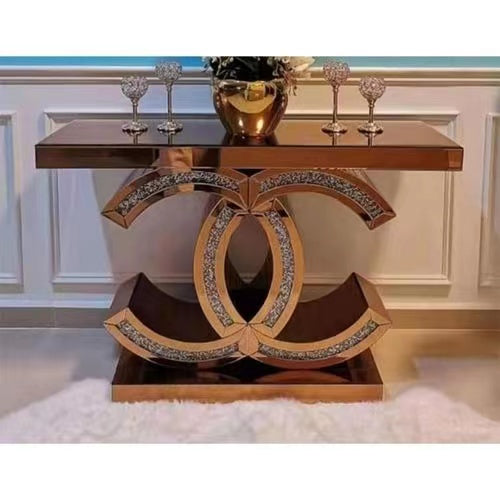 MUST GO! Mirror Surface Console Table Hallway Table (JS57)