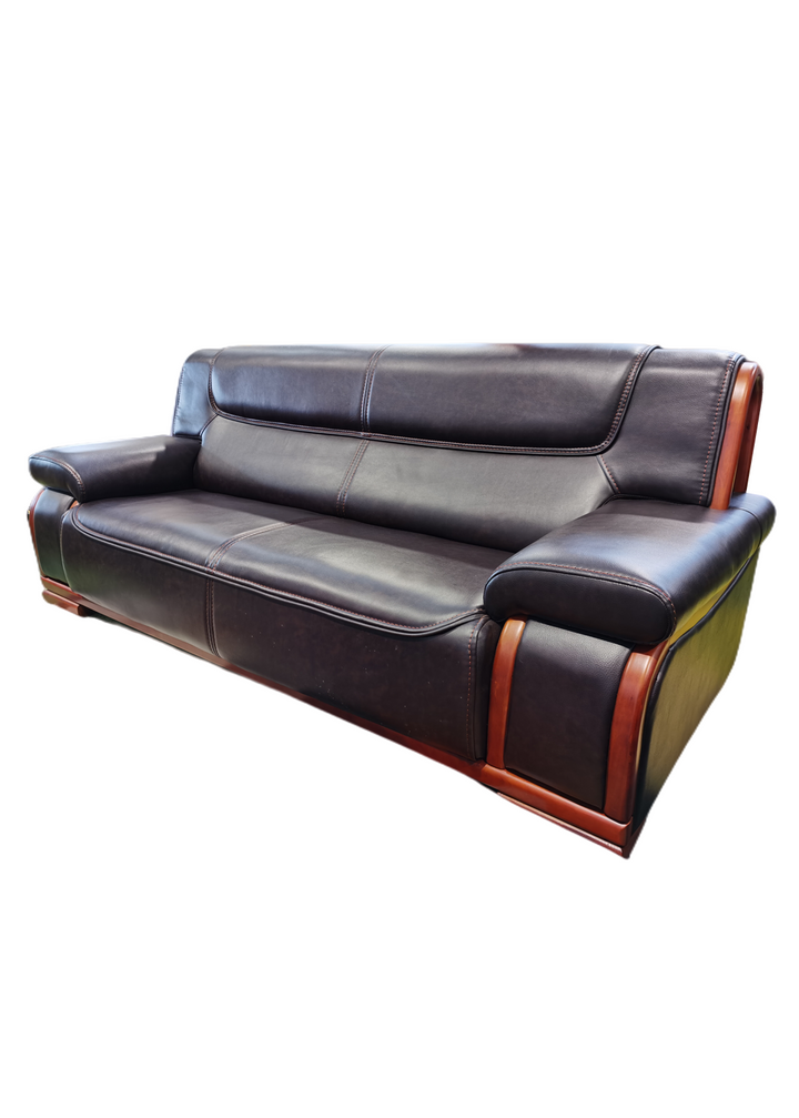 Caprizi 3 Seater Leather Sofa